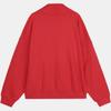 Levis Solid Color Loose Casual Stand Collar Long Sleeve Sweatshirt Women Sweatshirt Red 77372-0000