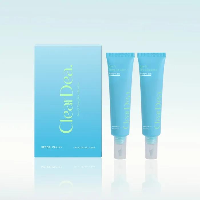 Cheongcho Fit Tinted Sun Lotion Duo 30ml x 2ea