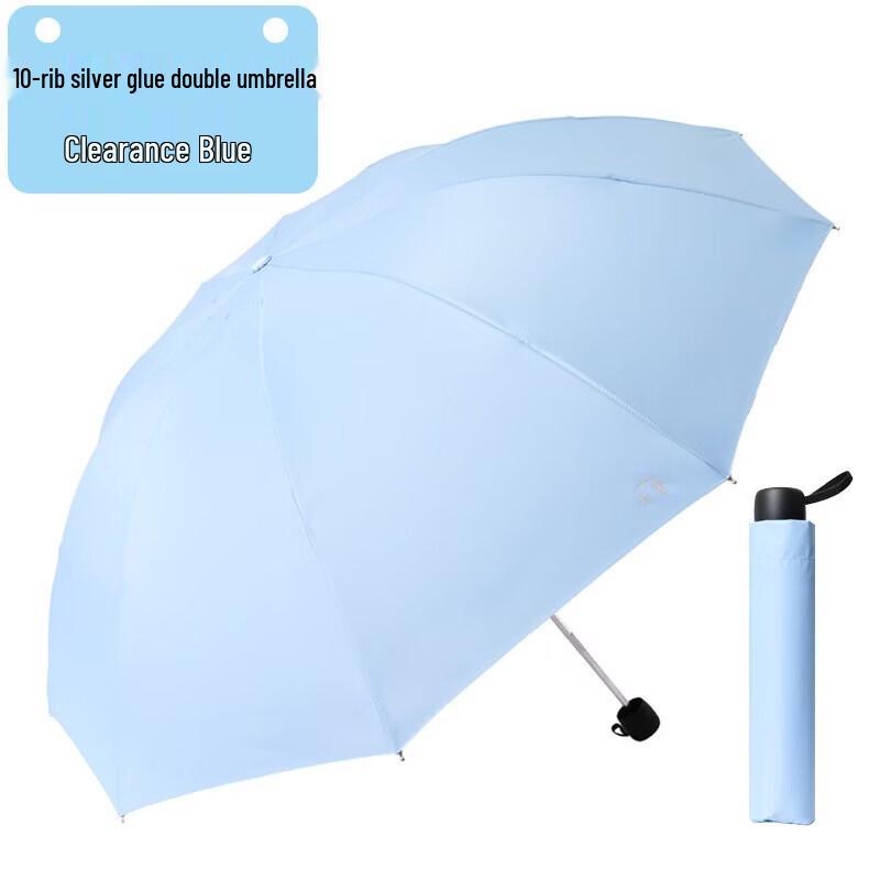 

Paradise Automatic 3-Fold Oversized Sun Rain Umbrella