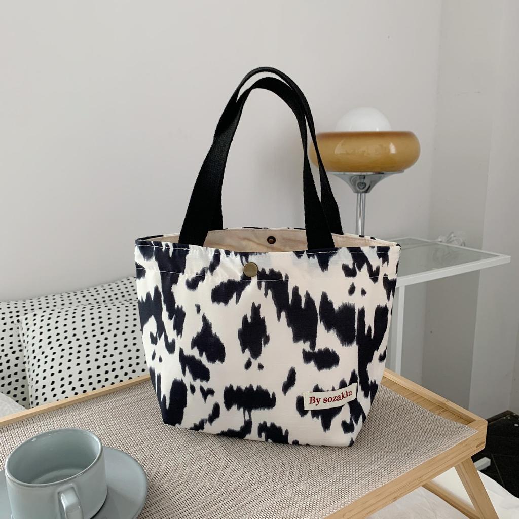 Women's Literature Art Small Fresh Handheld Convenience All Match Snack Shoulder Bags