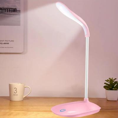 Portable LED Desktop Desk Lamp Rechargeable Lighting Eye Protection Room Night Light Bedroom Bedside Student Touch Dimmer Lamp