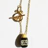 YAHNSISI Bottle Pendant Necklace - LOVE
