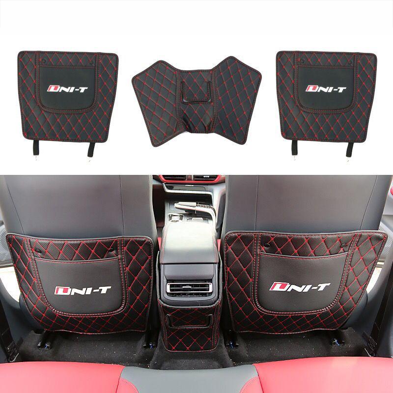 Car Seat Back Pad Anti-Kick Armrest Box Protector Cushion Cover Mat for Changan Chana UNI-T UNIT 2020 - 2026 2026 Accessories
