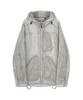 Somewhere Outside Hiking Company Translucent Bounded Seam Windbreaker_L/Gray