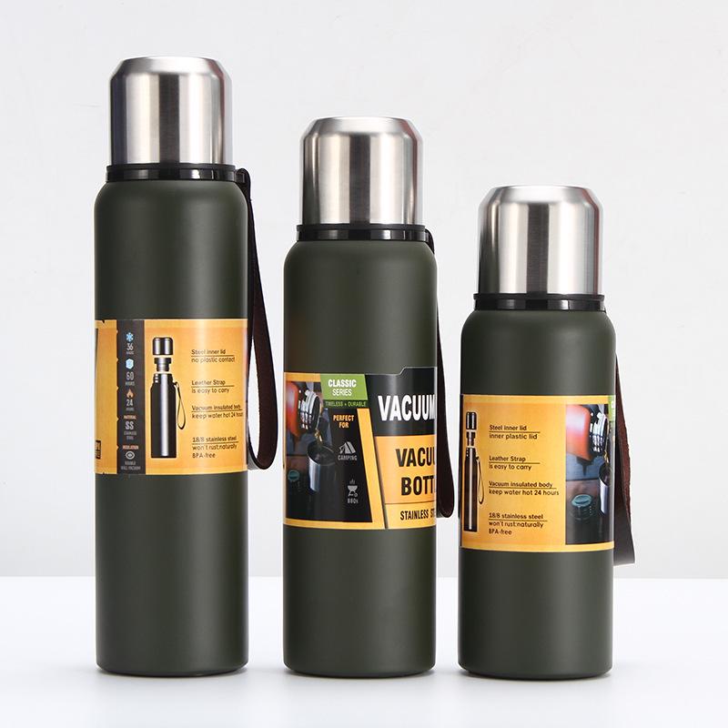 All-Steel 304 Stainless Steel Insulated Large Travel Sports Water Bottle for Men and Women