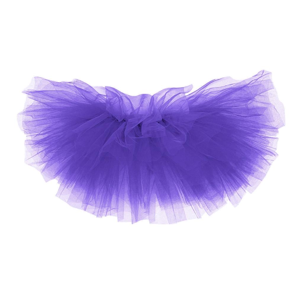 Tutu Running Skirt Mini Skirt 6-Layer Tulle Tulle Skirt Sexy Ballet Skirt Tiered Skirt Petticoat Fluffy Layered Tulle Tutu Skirt