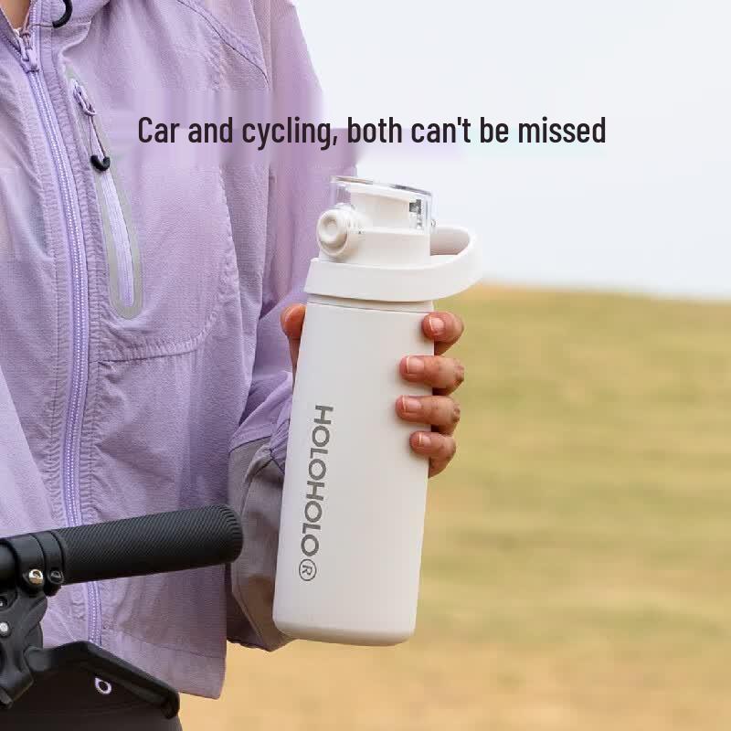 HOLOHOLOGOGOmin Straw Thermos Cup