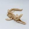 Flexible Joints Articulated Fidgety Toy Chinese Dargon Figurine Statue with Detailing Home Decors 3D Printed Dragon