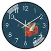 12-inch 30cm New Chinese Modern Wall Clock Home Living Room Clock Clock Creative Decorative Quartz Clock