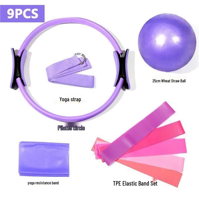 LISM Pilates Ring & Resistance Band Fitness Set