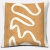 Warm Color Geometry Series Pillow Home Office Decoration Pillow Bedroom Sofa Car Cushion Cover