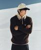 Seteo Vintage Mix Casual Ball Cap Cream Black