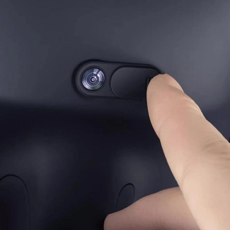 1Pc Lens Cover For Tesla Model 3/Y Camera Cover Privacy Protector Webcam Slide Switch Blocker Car Interior Modification Supplies