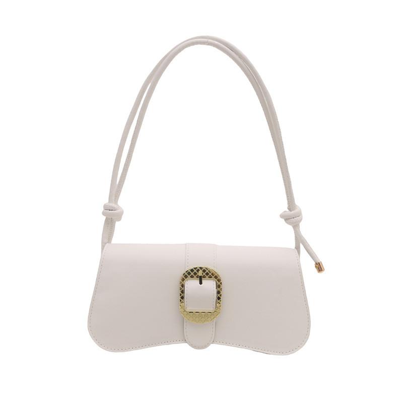 Chic Versatile Shoulder And Crossbody Bag For Women In Elegant Black White And Khaki