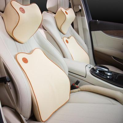 Oreiller cervical en mousse à mémoire de forme pour appui-tête de voiture d'été - Coussin confortable pour le soutien pendant la conduite ou la détente