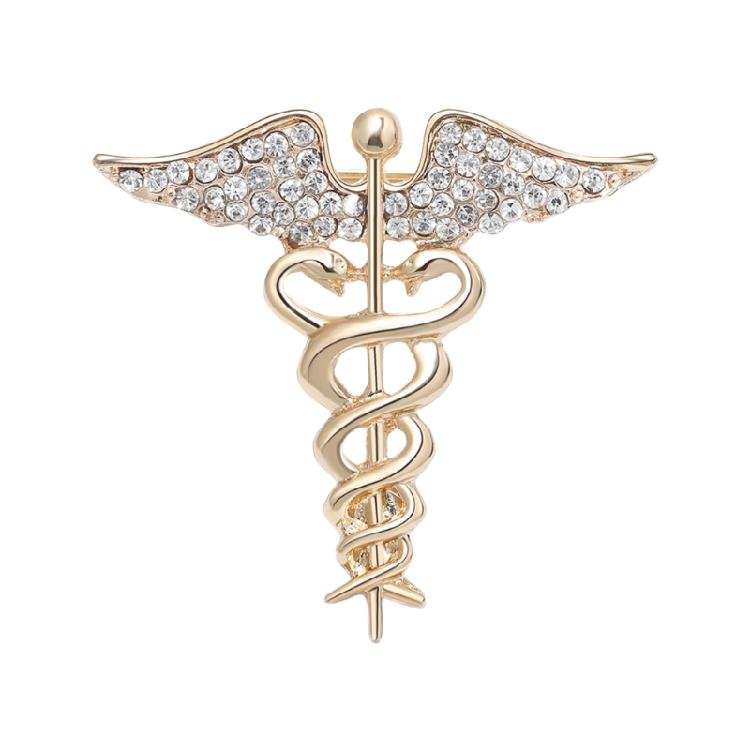 Eye Catching Sophisticated Angelic Wing Pin Portable Jewelry Accessory for Themed Event Stylish Outfits Casual Wear