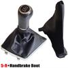 Fit For VAUXHALL OPEL ASTRA III H 1.6 2004-2010 Manual 5 6 Speed Gear Stick Lever Knob Shifter With Leather Dust-Proof Cover
