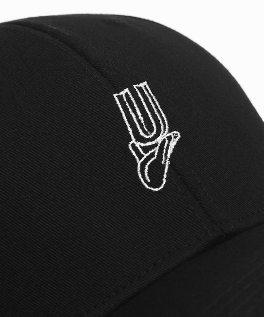 Eondeokeonteulol Cotton Logo Ball Cap F-360 / Hard Top B B / Black Race