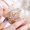 OLEVS Üst Marka Lüks Zarif Rose Gold Kol Saatleri Kadınlar İçin Moda Saatler Elmaslı Saat Reloj Mujer