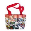 High-Value Cartoon Bear Souvenir Handbag - Waterproof, Cute, and Spacious Shopping Bag