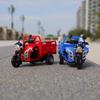 Classic Simulation Three Wheel Motorcycle Model Kids Toy Boys Desktop Ornament Collectible Gift