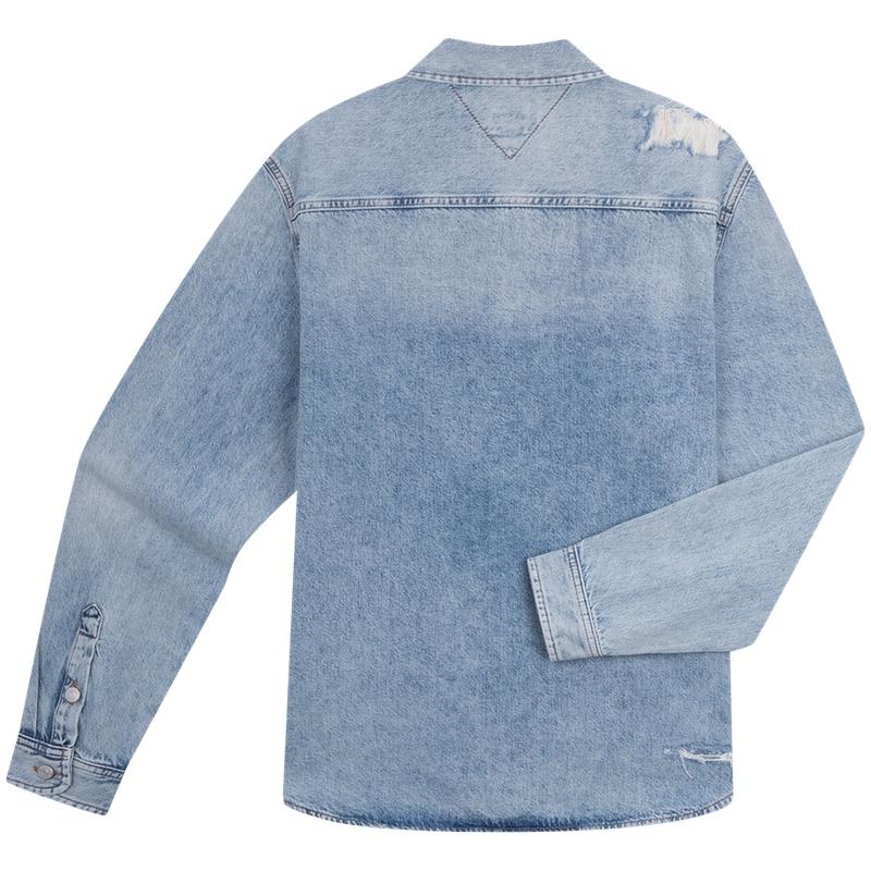 Tommy Hilfiger Shirt Unisex Denim Blue 1AB DM0DM21362