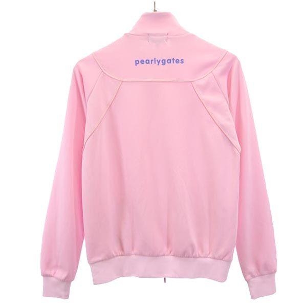 Pearly Gates Golf Long Sleeve Zip Jacket 1 Pink Blouson Women Used