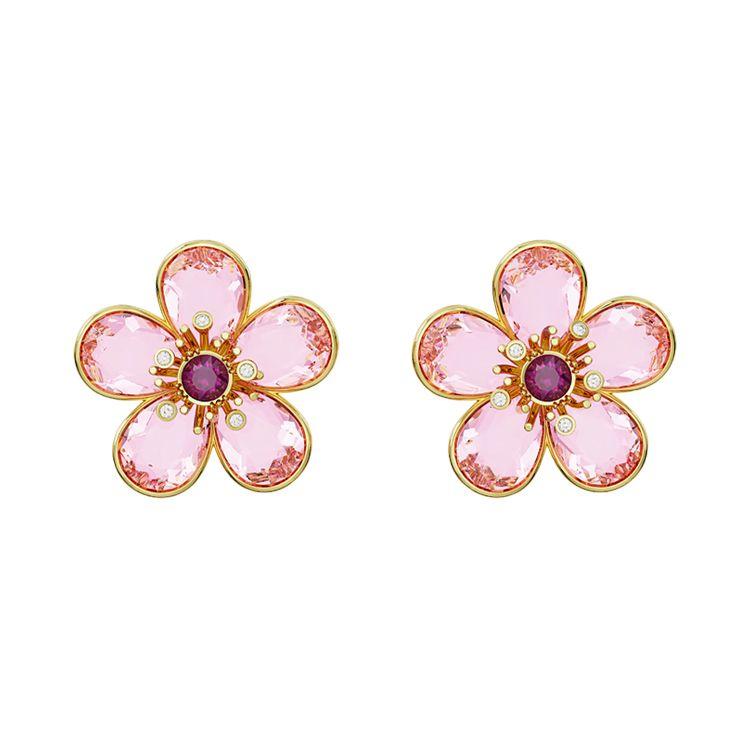 

Swarovski Florere Flower Earrings Women earrings Pink 5656635 Pink,F