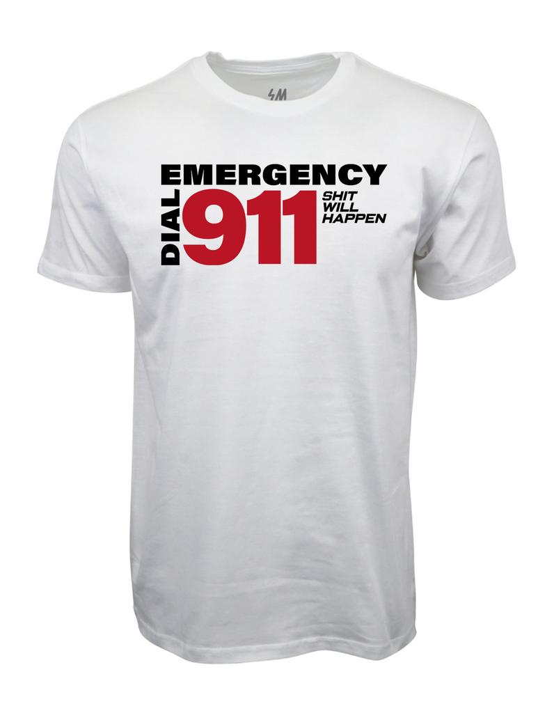 Emergency Dial 911 Graphic T Shirt
