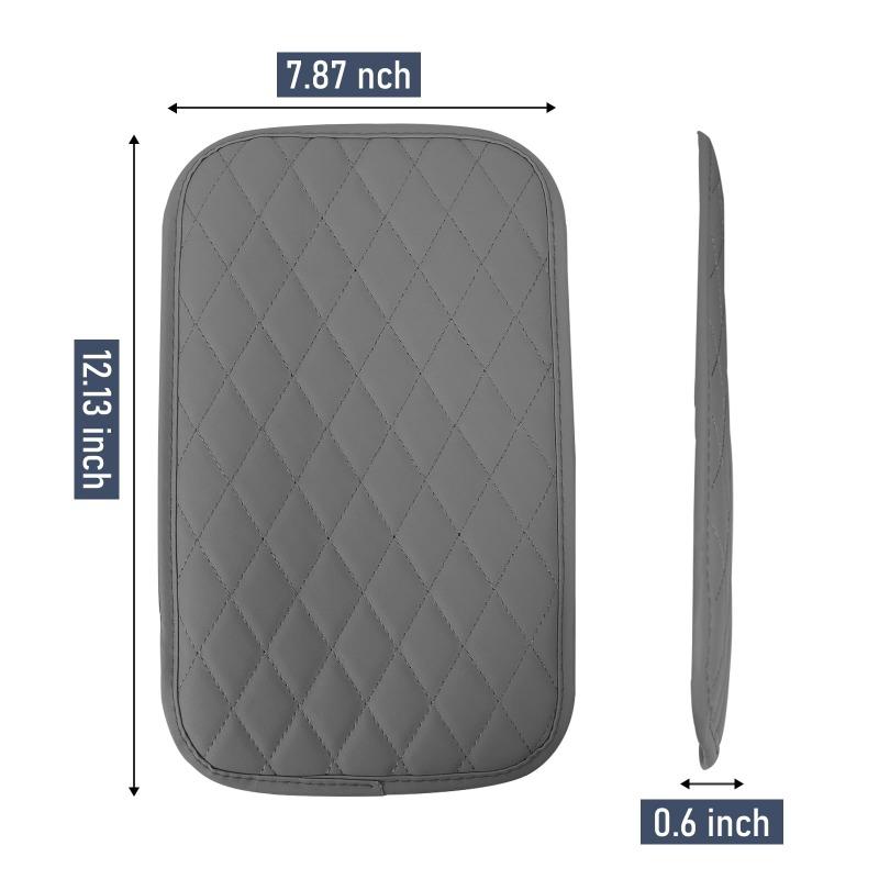 Anti-Slip Car Armrest Mat Universal Center Console Protector Cushion Storage Box Cover Pad Auto Antifouling Interior Accessories