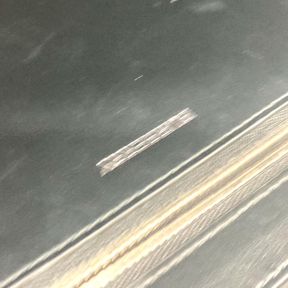 Burberry Check Pattern Embossed Clutch Bag Pouch Black/SilverHardware