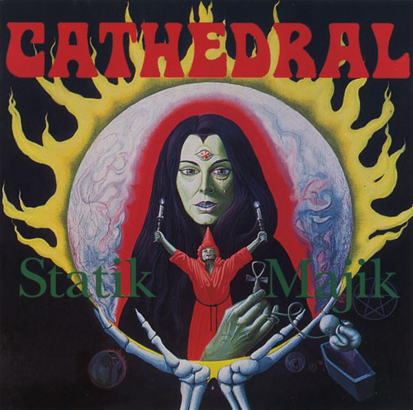 

CD CATHEDRAL - Statik Majik MOSH106CD Earache 1994 UK Rock Used