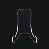 Shallow Support Ledges Acrylic Flat Plate Stand 60-Degree Angle Clear Display Easel Stand Back Durable Book Stand Displaying