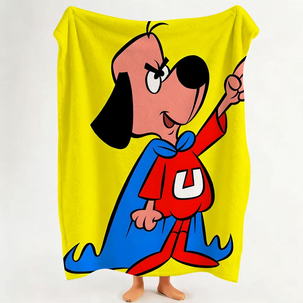 movie U Underdog Throw Flannel Throw Blanket Suitable for Sofa Living Room Bedroom