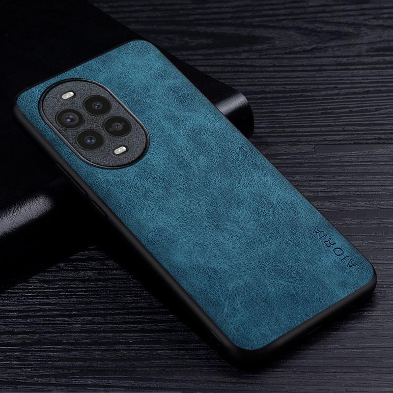 Premium PU-Leder Handyhülle für Huawei Nova 13 Pro 13i 12i 12S 12 SE Kratzfeste einfarbige Hülle für nova 13 pro Funda