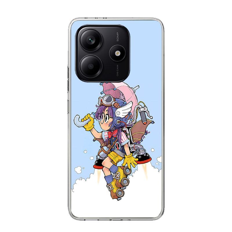Arale Dr Slump Phone Case For Xiaomi Redmi Note 14 13 14S 12S 12 11S 11T 11E Pro Plus 10S 10 9S 9 Art Customized Coque Capa Redm