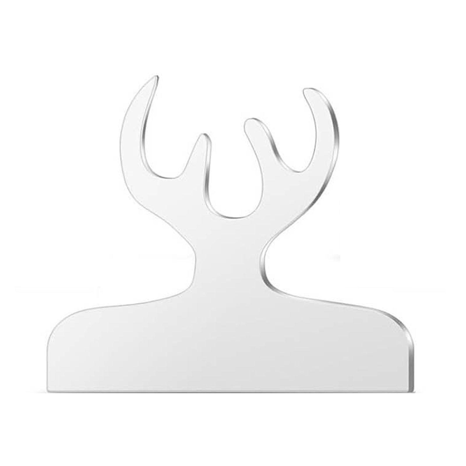 

Рождественский лось ручка шаблон разделочная доска фрезерный шаблон доска для закусок акриловая ручка трафареты для обводки инструмент-гид 3