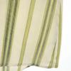 Vintage 70s Striped Pattern Short Sleeve Shirt 16 Green X Beige Men's Used
