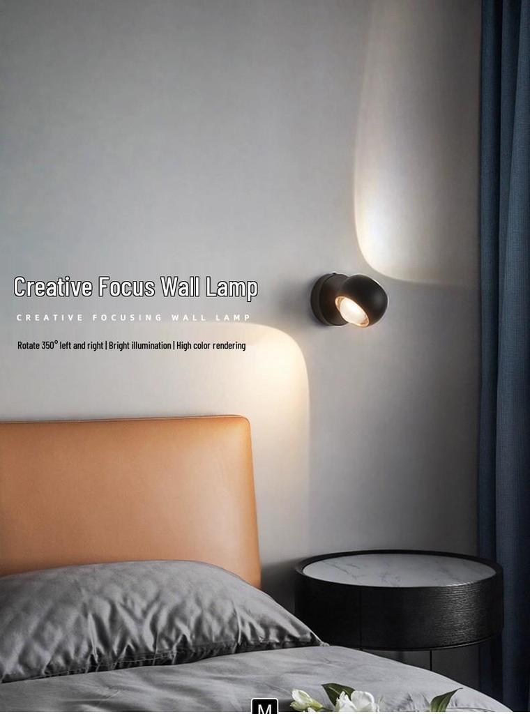 Modern Cream-Style Wall Lamp for Bedroom and Living Room