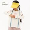 Na Ju Kids Color Block Illustration Printed Long-Sleeve Cotton Ribbed T-Shirt