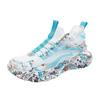 Shoes men's flying woven camouflage tide shoes couple sports shoes casual running shoes mesh shoes Guochao