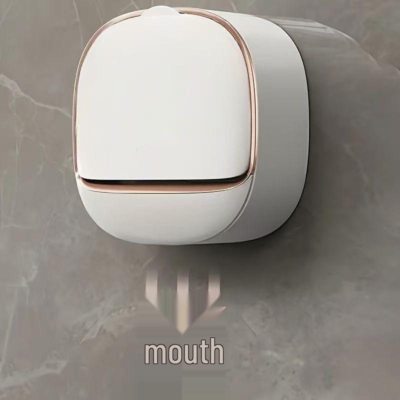 Punch-Free Wall-Mounted Handmade Soap Dish - High-End Bathroom & Laundry Storage Rack