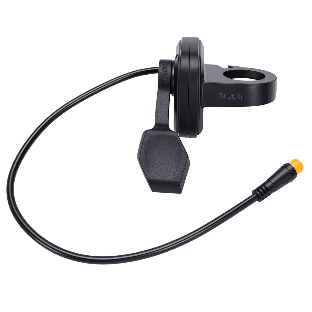 Electric Bike Finger Throttle ABS PVC Left Hand 108X Thumb Throttle Accelerator with Water Proof Connector for