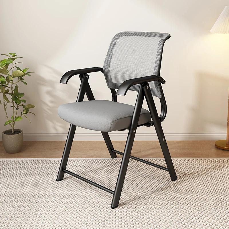 Computer Chair, Free Installation, Comfortable Office Chair, Foldable Mesh Chair for Home Use, Training Chair, Breathable Chair