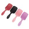 4pcs Vent Detangling Brush Faster Drying Time Scalp Massage Anti Slip Handle Blow Dry Vent Brush for Thick Thin Hair