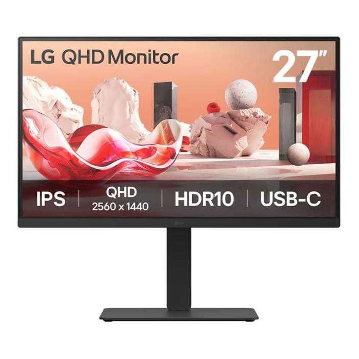 Monitor - LG - 27BA75QB-B.AEU - 27 palců - Černý - HDMI, DisplayPort