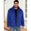 00 Men's stand-up collar short imitation fur jacket thermal imitation fox fur jacket