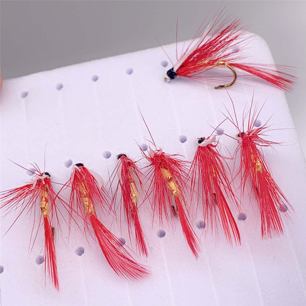 24 шт./кор. влажный/сухой набор для ловли нахлыстом — фото 7