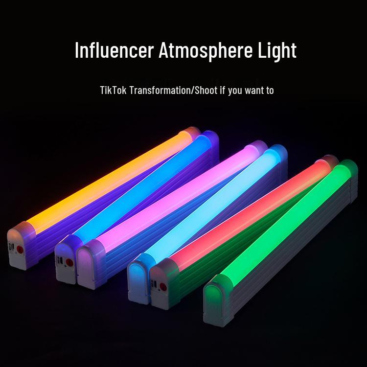 Handheld Mood Light: Purple-Pink Internet Celebrity Photo and Bedroom Ambiance
