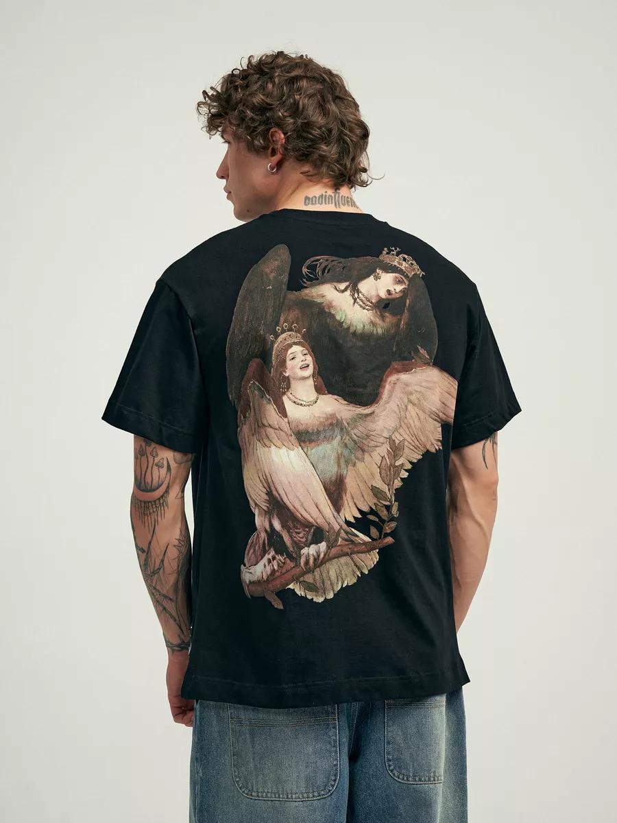 Zemfira art city rock print t-shirt L